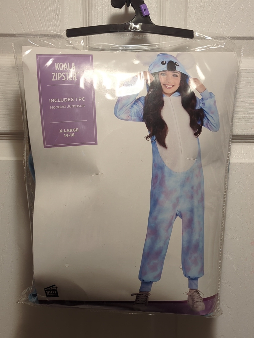 Kids Hooded Koala One-Piece Jumpsuit XL 14-16 years brand new